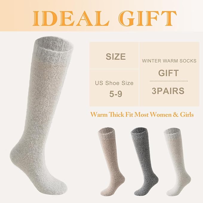 5 Pairs Fuzzy Soft Cozy Comfortable Socks for Women, Casual Sleep Comfy Socks, Perfect Warm Winter Gifts for Women