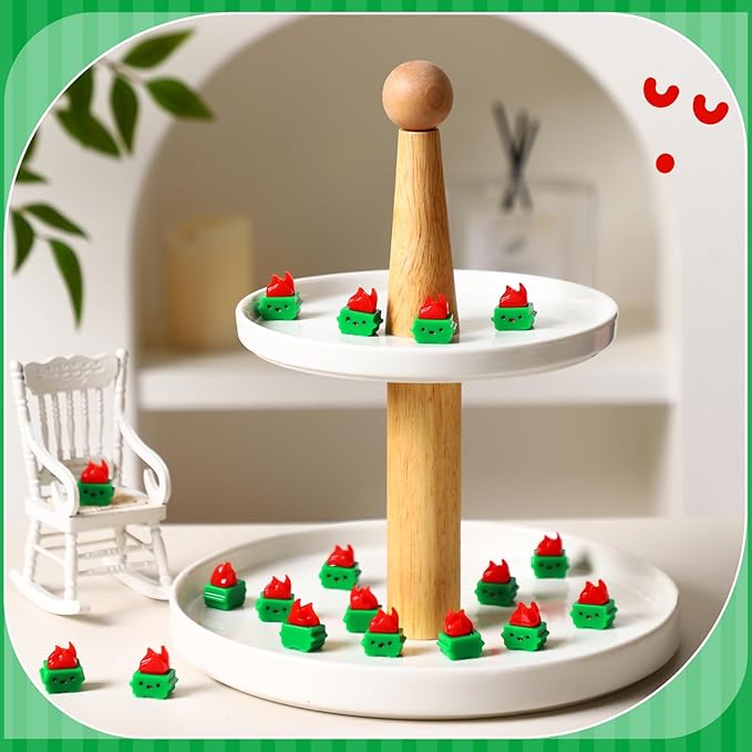 50 Pcs Mini Resin Dumpster Figurines Ornament Dumpster Desk Accessories Employee Appreciation Gifts Bulk Funny Thank You Gifts for Halloween Christmas Office Coworkers Teacher (Green)