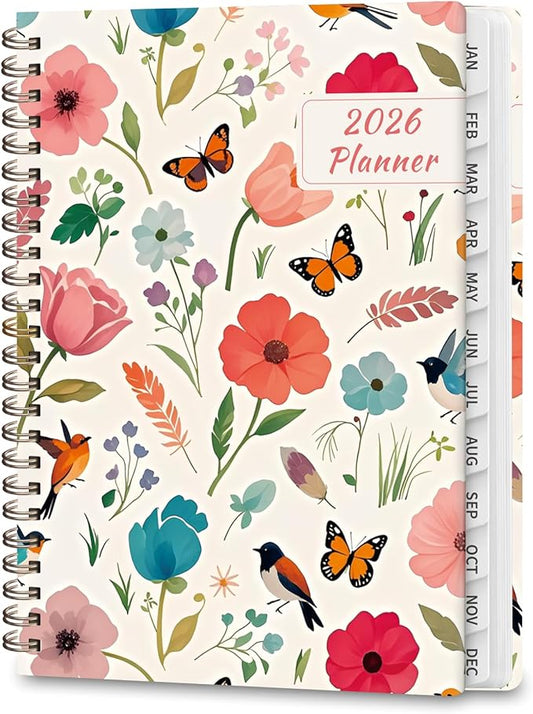 2026 Planner, Weekly and Monthly Calendar Planner Agenda, Jan 2026 - Dec 2026, Planning Academic Book, Office Desk Accessories and School Supplies - A5 (6.3'' x 8.5'')