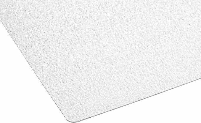 Clear Table Protector, USA Made, Safe, 40 x 60 Inch, 2mm Thick Pebble Textured Vinyl, Plastic PVC Clear Rectangle Table Cover, Table Cover for Kitchen Wooden Table