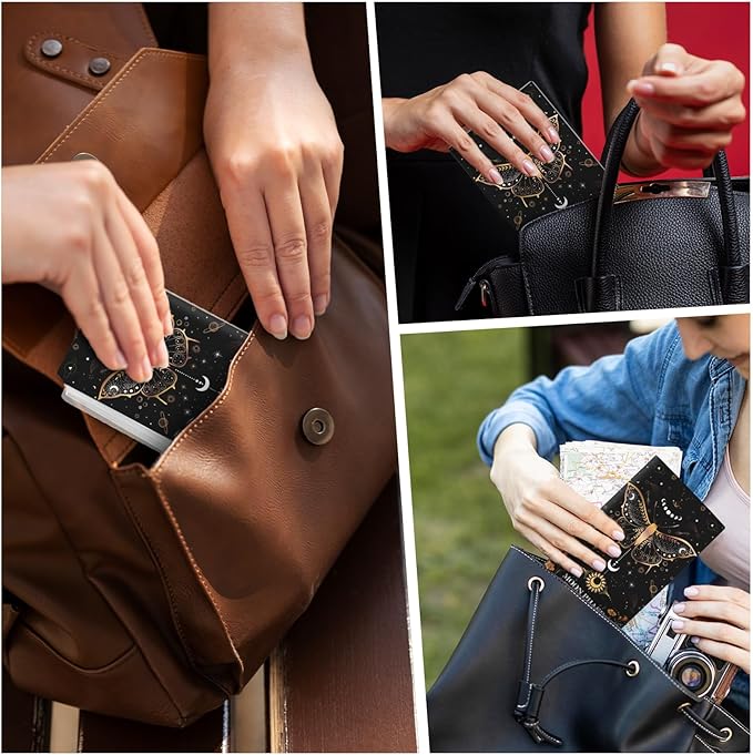 Pocket Calendar 2026-2027, Moon Phase Monthly Planner 2026-2027 - 3.7" x 6.7" - Runs from July 2025 Until December 2027, Lunar Calendar 2026 for Planning and Organizing