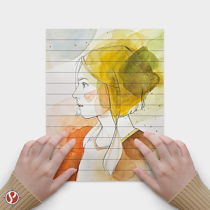 Memo Pads, White, With Black Lines – Lined Paper Notepads, Scratch Pad, Writing Pad for Planning, To-Do Lists, Appointments, Reminders, Home, Office – 50 Sheets Per Pad, 10 Pads per Pack – 3" x 5"