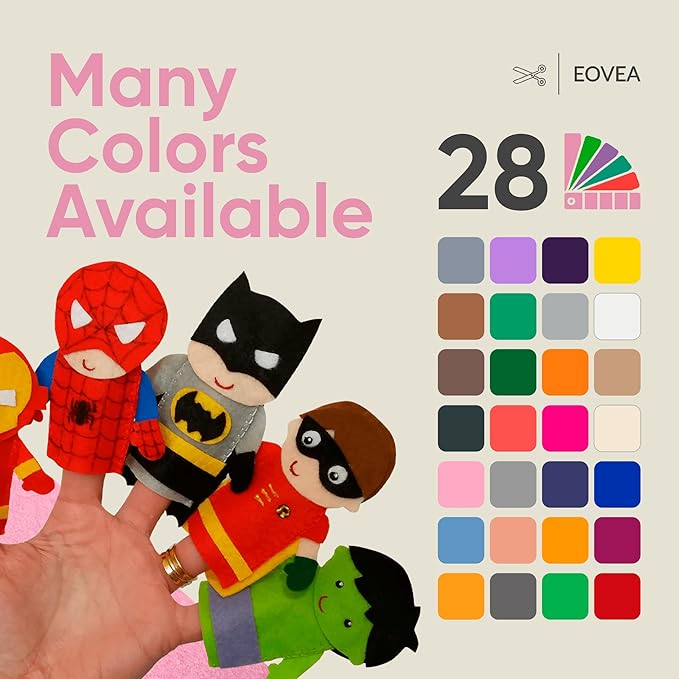 EOVEA | Acrylic Felt Fabric by The Yard - Non-Stiff, Soft Material - 72" Wide - 1.6mm Thick Felt Sheets for DIY Crafts, Sewing, Upholstery, Cushion, Padding(Baby Pink,20 Yard)