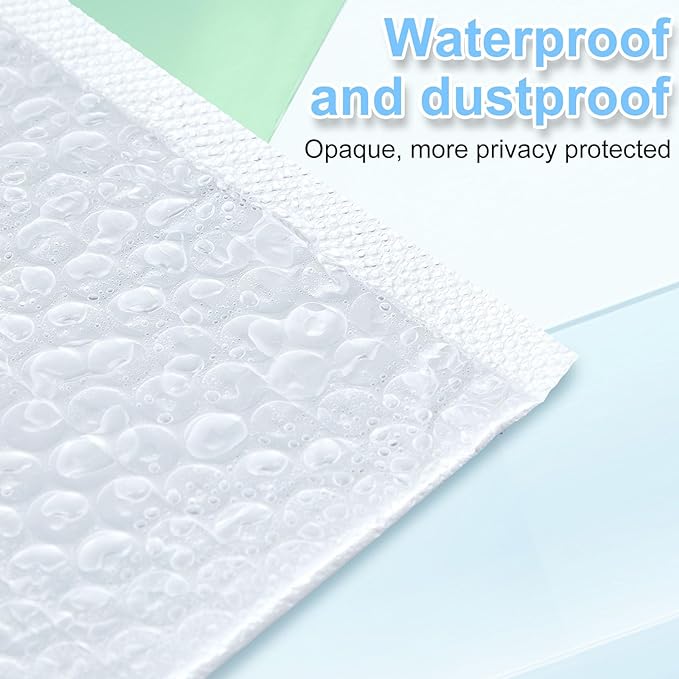 Ireer 20 Pack Extra Large 18 x 22" Bubble Mailers Poly Padded Envelopes Cushioned Mailing Envelopes Bubble Padded Mailers Self Adhesive Waterproof Shipping Bags for Business Christmas Gift Packaging