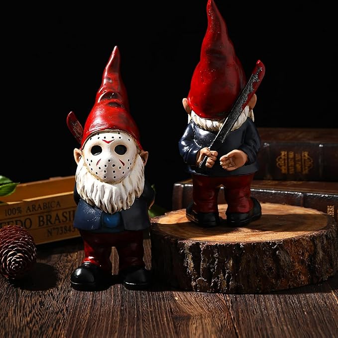 Christmas Table Decorations Halloween Decor Garden Decor Horror Gnomes Boo Basket Stocking Stuffers for Men Women White Elephant Gifts for Adults