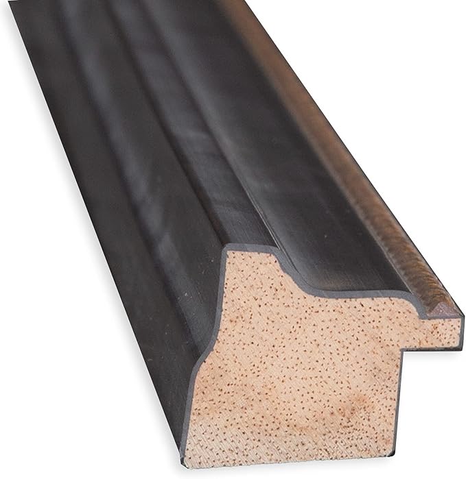 Amanti Art Natural Cork Board for Wall, 15x21 Vision Board with Black Wood Frame, Small Corkboard Office Decor for Home Organization, Traditional Corkboard Pinboard to Display Items for Home