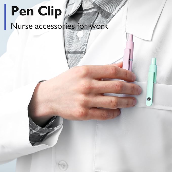 Vanhench 10Pcs Gel Pens, Cute Pens for Trendy Teen Girl Stuff, Happy Birthday Gift Basket, Aesthetic School Supplies, Ideal for 8 9 10 11 12 13 14 Year Old Girl (10PCS Gradient)