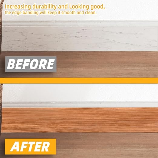 GSCIT Club Wood Grain Repair Tape, 2.4 inch X 50ft Self Adhesive Red Oak Grain Repair Patch for Tables, Chairs, Baseboards, Doors, Windows, Floors, Handicraft DIY.