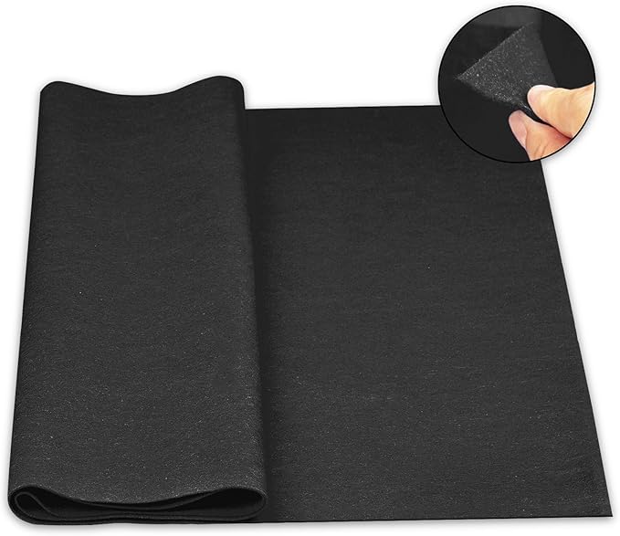 Felt Fabric 1.8 mm Thick 36" x 72" - Soft Durable Felt by The Yard Felt Sheets for Arts and Crafts, DIY Sewing, Crafting Projects (Black) ﻿ ﻿ ﻿ ﻿ ﻿ ﻿ ﻿ ﻿ ﻿