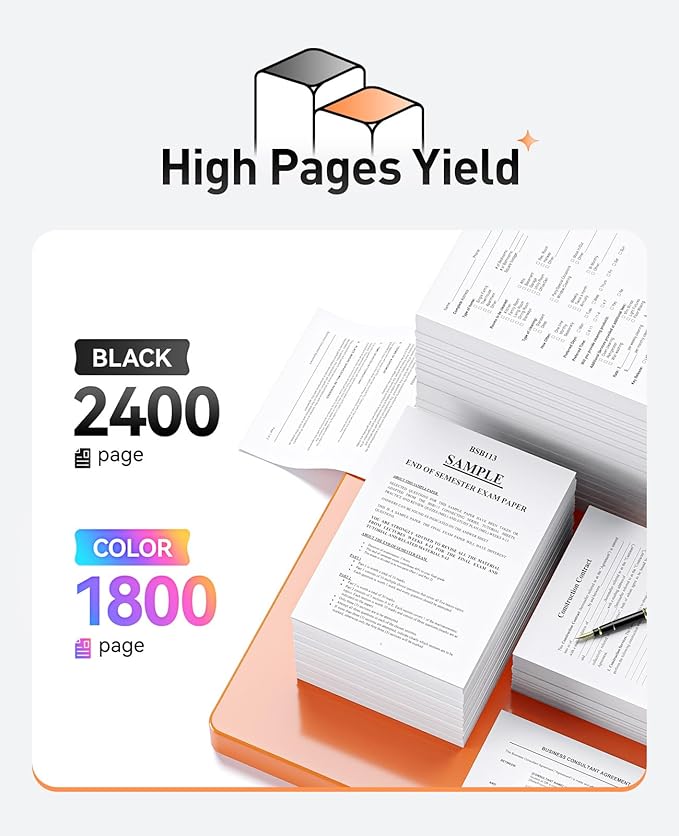 128A Toner Cartridge 4-Pack High Yield Replacement for HP 128A CE320A CE321A CE322A CE323A Toner Cartridge Compatible with HP Laserjet Pro Color MFP CM1415fn CM1415fnw CP1525n CP1525nw Series Printer