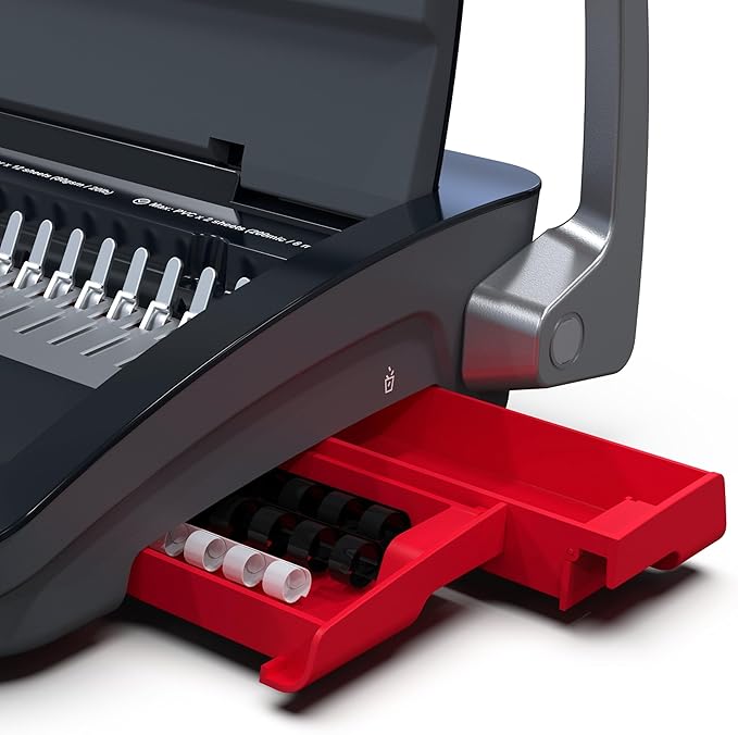 GBC Binding Machine, CB12 CombBind Punch and Bind Machine, Punches 12 Sheets, Binds 150 Sheets (WSM200022)