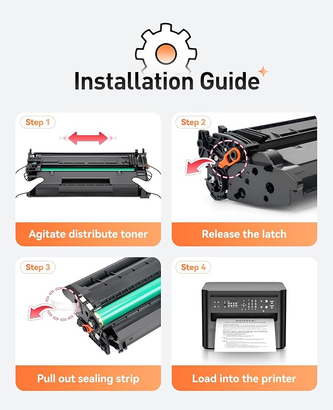 80A Black Toner Cartridge 2-Pack High Yield Replacement for HP 80A CF280A 80X CF280X Compatible for HP Laserjet Pro 400 MFP M425dn M425dw M401dn M401dne M401dw M401n 400 M401 M425 Series Printer Ink