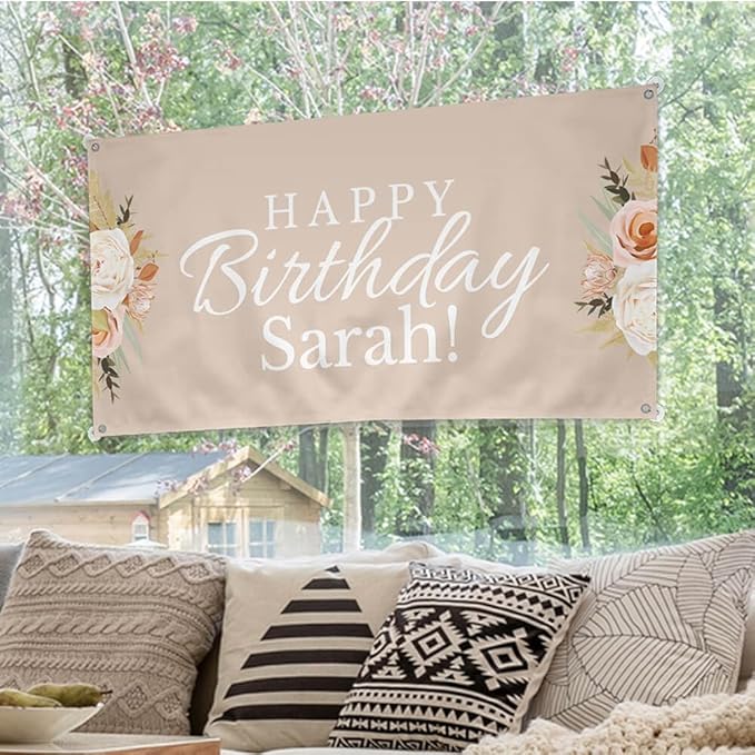 Staples Custom Scrim Vinyl Banner - 72W" x 24L" Quote Banner with 4 Grommets - Durable Outdoor Sign for Events, Promotions, and Business Advertising (Dark)