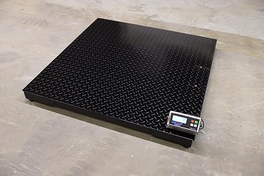 SellEton SL-4040-5k-NN 40" x 40" Industrial Floor Scale | 5000 lbs x 1 lb l Warehouse Pallets