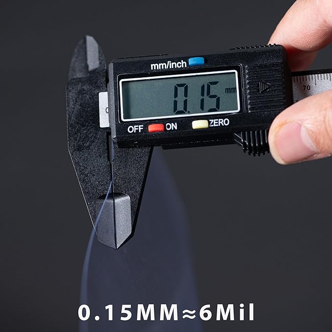 TOTiyea 200 Pack 6 Mil PVC Binding Presentation Covers, Clear Report Covers for Binding,8.5x11 Inches,Letter Size