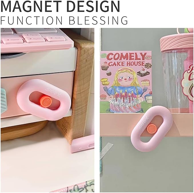 Box Cutter Retractable, Box Opener, Ceramic Box Cutter, Built-In Magnetic, Mini Box Cutter, Safety Box Cutter, Cute Box Cutter, Small Box Cutter For Women, Package Opener, Box Opener Tool (PINK)