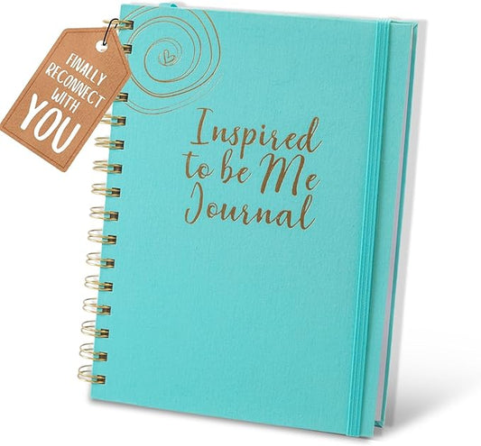 Journals for Women - Inspired to Be Me Journal -Self Care Gifts for Women - Journal with Weekly Intention & Reflection Pages - Gift for Women's Personal Growth & Healing Journey - Includes Inspirational Poem