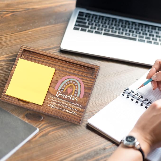 Director Gift Sticky Note Holder, Film School Student Gift, Thank You Appreciation Gifts for Director, Phd Graduation Gift Self-Stick Note Pad Holders TZP63