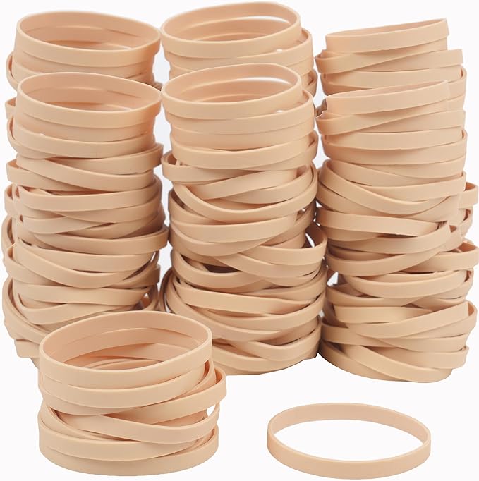 AMUU Rubber Bands Size #64 About 0.5 lb 110pcs Tactical Rubber Bands for Office Supplies School Home Elastic Bands