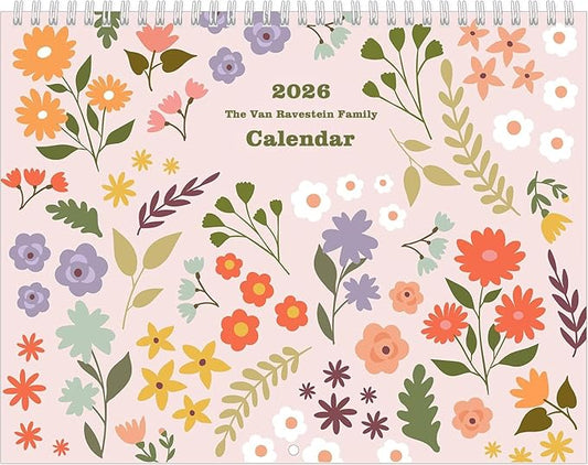 Custom Calendar 2026 for Home & Office - Print Your 13 Memories,Make Your Own Personalized Calendar Customized Christmas Gift &use your photo (Cover 6（11"×17"）, 5 Packs)