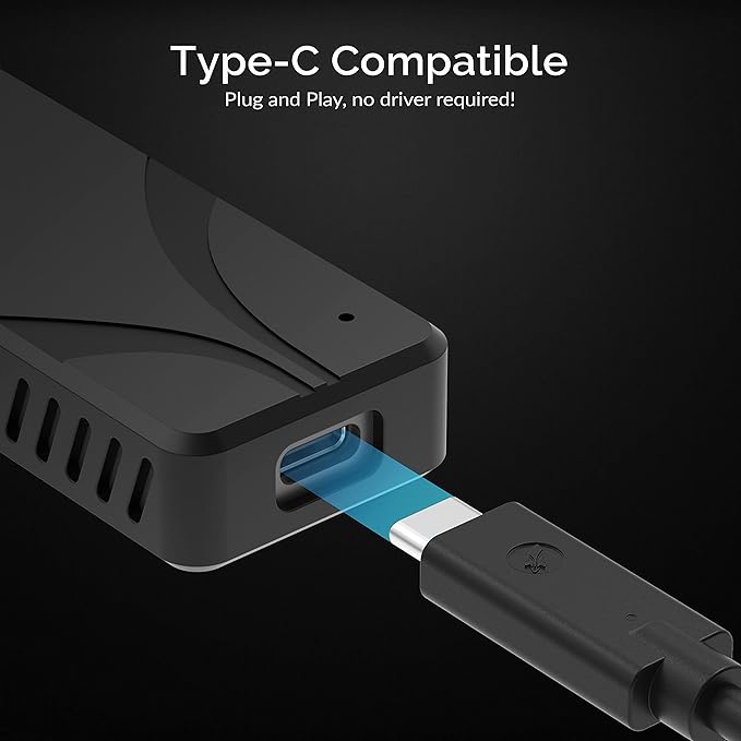 SABRENT 1TB Rocket Nano V2 External SSD – USB 3.2 Gen 2x2, Up to 1500MB/s Transfer Speeds, Rugged Aluminum & Silicone Sleeve, 8K Video-Ready Portable Drive (SB-1TB-NAV2)