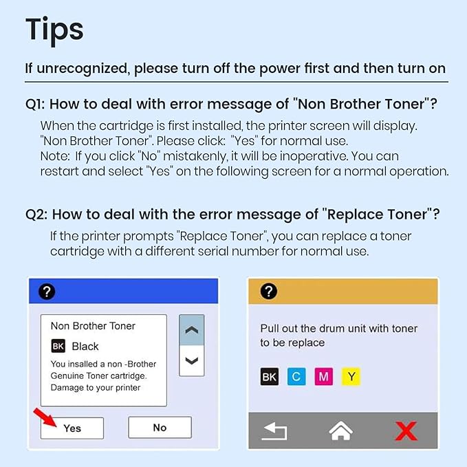 XJI Compatible Toner Cartridges Replacement for Brother TN229XL TN 229XL 229 229XXL TN229 XL TN229XXL High Yield Ink 4 Pack, for HL L3220CDW L3280CDW L3300CDW MFC L3720CDW L3780CDW Printer (with Chip)