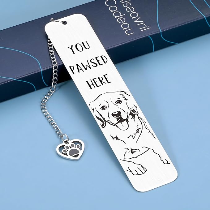 Labrador Retriever Gifts, Dog Lovers Gifts for Women Dog Lovers, Dog Gifts for Owners Men Women, Funny Bookmarks for Womens Men Stocking Stuffers for Christmas Dog Lovers Dog Mom Gifts for Women