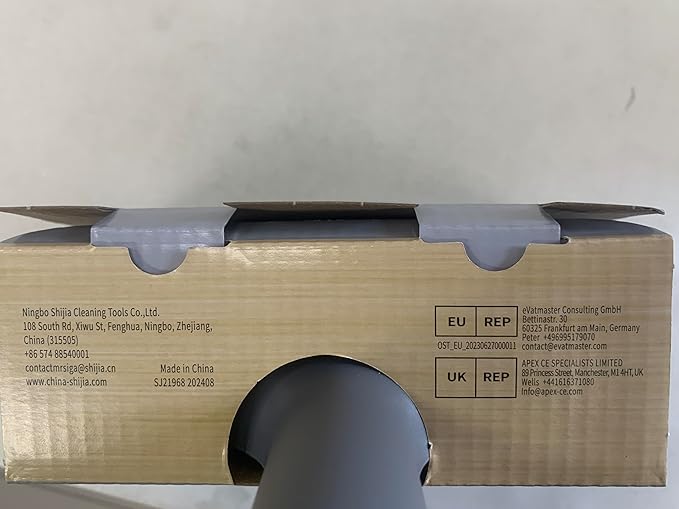 MR.SIGA Dustpan and Brush Set, Portable Cleaning Brush and Dustpan Combo with Bamboo Handle, Gray, 1 Set