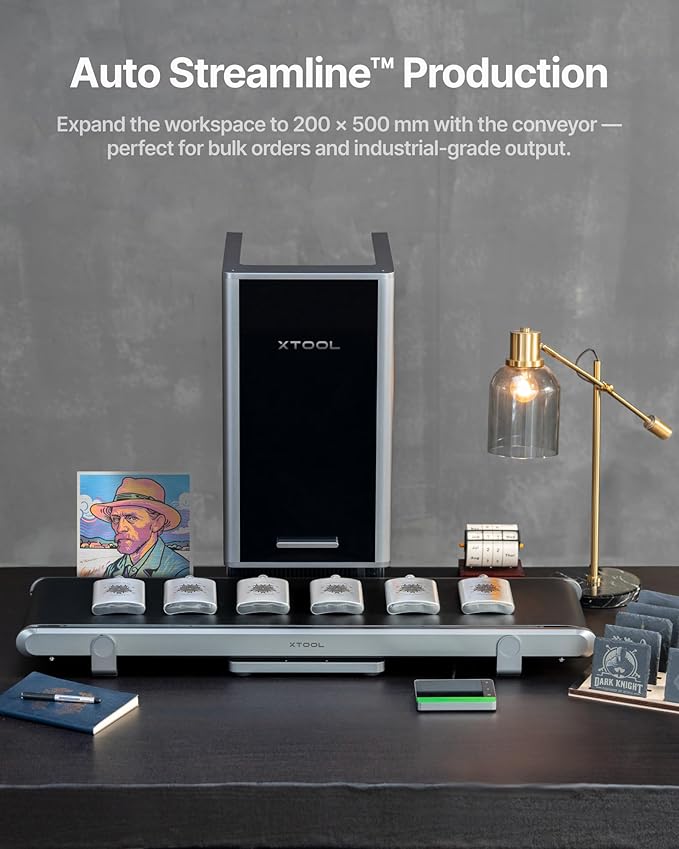 xTool F2 Ultra Single 60W MOPA Fiber Laser Engraver, 100+ Color Metal Engraving, Dual 48MP Cameras, Auto Streamline, 15,000mm/s Ultra-Fast, AI Powered 3D Laser Engraving Machine