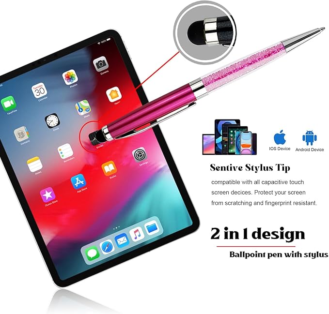 Personalized Custom Pens with Name Engraved Logo Text Pen, Customized Smooth Writing Pens Personalization Gift for Men Women Wedding Office Business Promotion, 12pcs/Pack