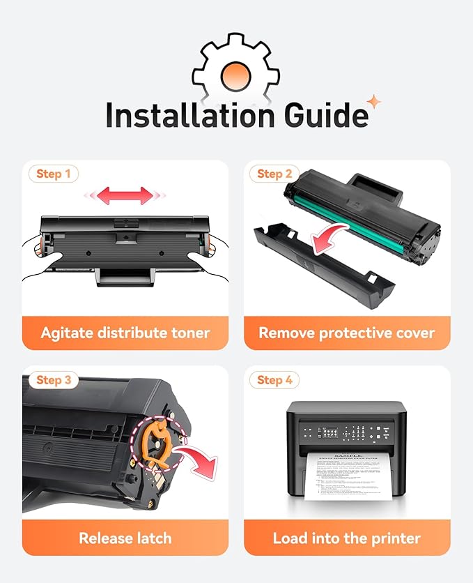 MLT-D111S Toner Cartridge High Yield Black 2-Pack Replacement for Samsung MLT-D111S 111S MLT111S D111S for Samsung Xpress M2020W M2070FW M2070W M2020 M2024W M2074FW M2070F M2022 M2026 M2070 Printer