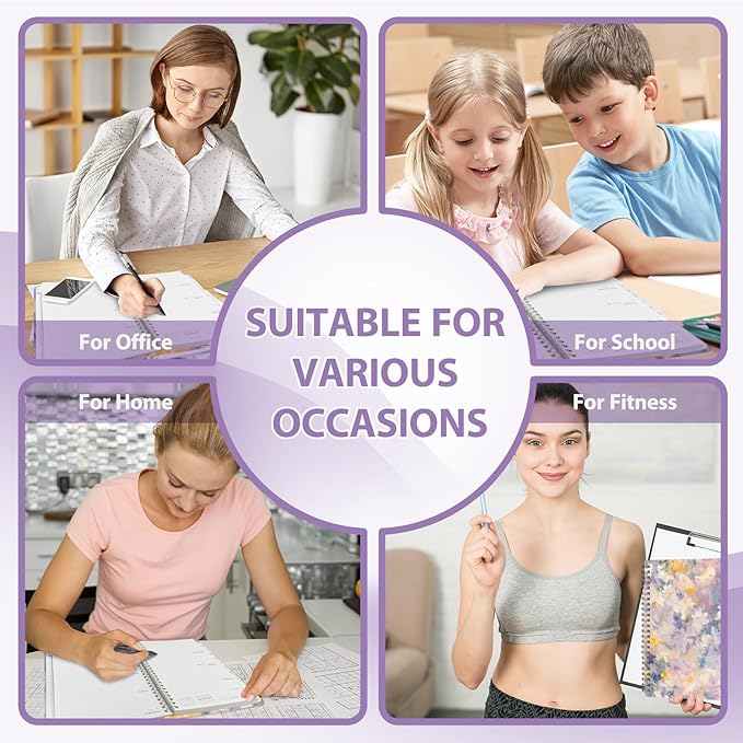 2026 Planner, Weekly and Monthly Calendar Agenda Book, Jan 2026 - Dec 2026, Hardcover Planning Academic Planner for Office School Supplies and Desk Accessories - Letter Size (8.5'' x 11'')