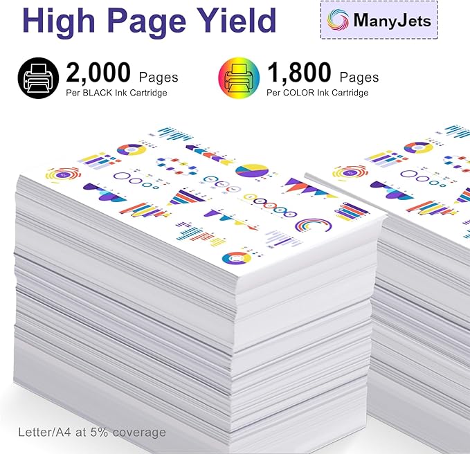 210A Toner Cartridges 4 Pack with Chip Compatible for HP 210A/210X W2100A/W2100X High Yield Replacement for Color Laserjet Pro MFP 4301fdw/4301fdn/4201dw/4201dn Series Printer (4-Pack, BCMY)