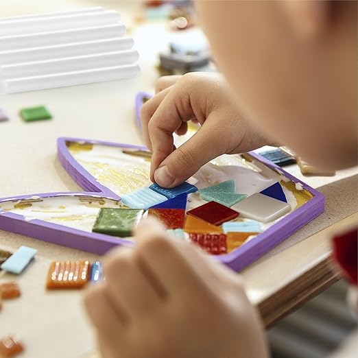 Mini Hot Glue Gun Sticks (Huge Bulk Pack of 1000) 4" and 0.27 Diameter - Compatible with Most Glue Guns