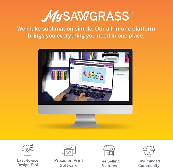 Sawgrass SubliJet UHD Sublimation Ink Cartridge - Yellow - High-Performance Ink SG500 SG1000 Sublimation Printers - Long-Lasting, High-Viscosity Gel Ink for Vibrant, Crisp Prints