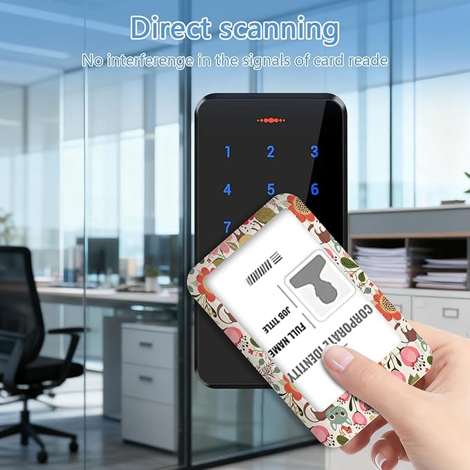 Flower cat Badge Holder Reel Lanyard,ID Card Badge Holder Retractable Name Tag Clips for Doctor Nurse Teacher Office Student