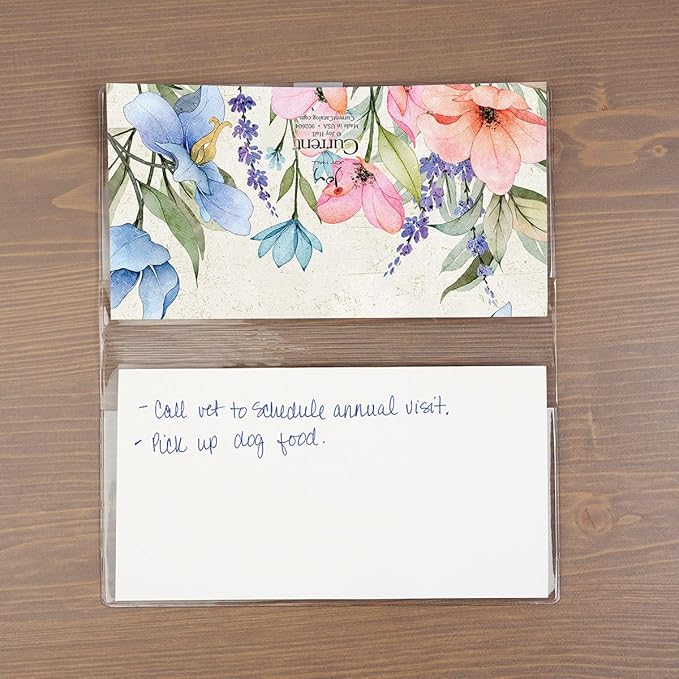 2026 Meadow Dance Planner Pocket Calendar & Memo Pad, 3.5-Inch x 6.5-Inch Size Closed, Bookstore-Quality Monthly Floral Purse Calendars With 30 Note Pages for Kitchen & Office