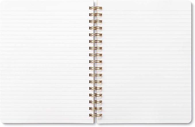 Compendium Spiral Notebook - Life Is Beautiful — A Designer Spiral Notebook with 192 Lined Pages, College Ruled, 7.0”W x 9.25”H