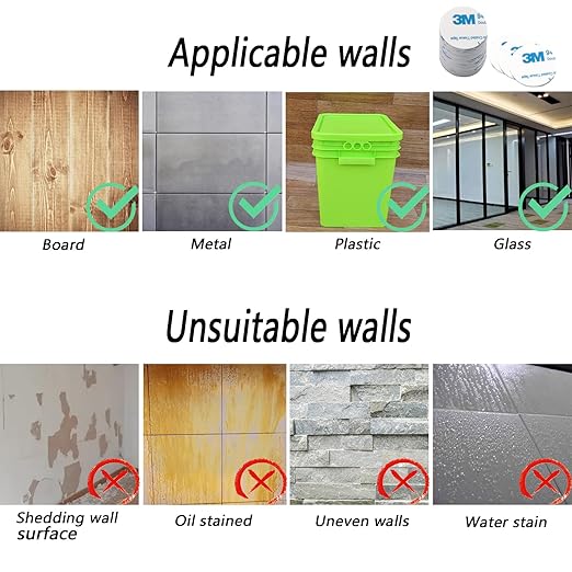 Round 3M Double Sided Adhesive Pads,200 Pack Double Sided Sticky Pads Super-Sticky Adhesive Foam Pads，1.06 x 1.06 Inch Strong Pad Heavy Duty Mounting Adhesive