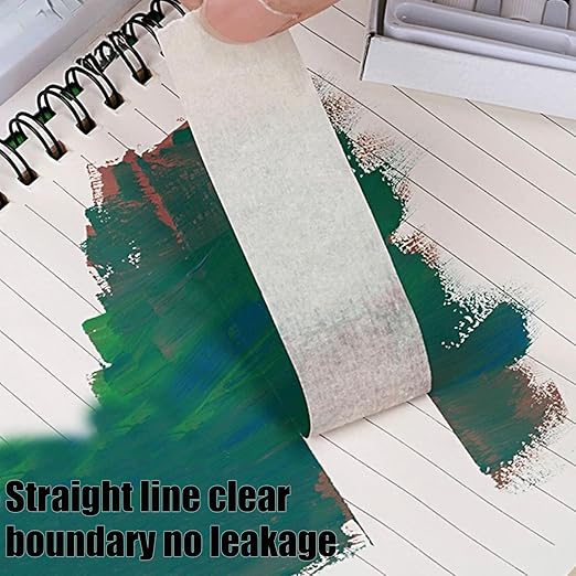 Masking Tape 2 Inch, 10 Pack White Masking Tape Bulk for General Purpose Use, 2 Inches X 55 Yards X 10 Rolls (550 Total Yards)