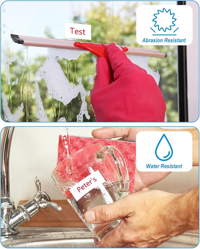 Weemay 3 Pack TZe252 24mm Red on White Laminated Label Tape Compatible with Brother Label Maker Tape TZe-252 TZe 252 TZ-252 TZ252 for PTouch PT-E500 PT-D600 PT-P750W PT-P900W Printer, 1 in x 26.2 ft