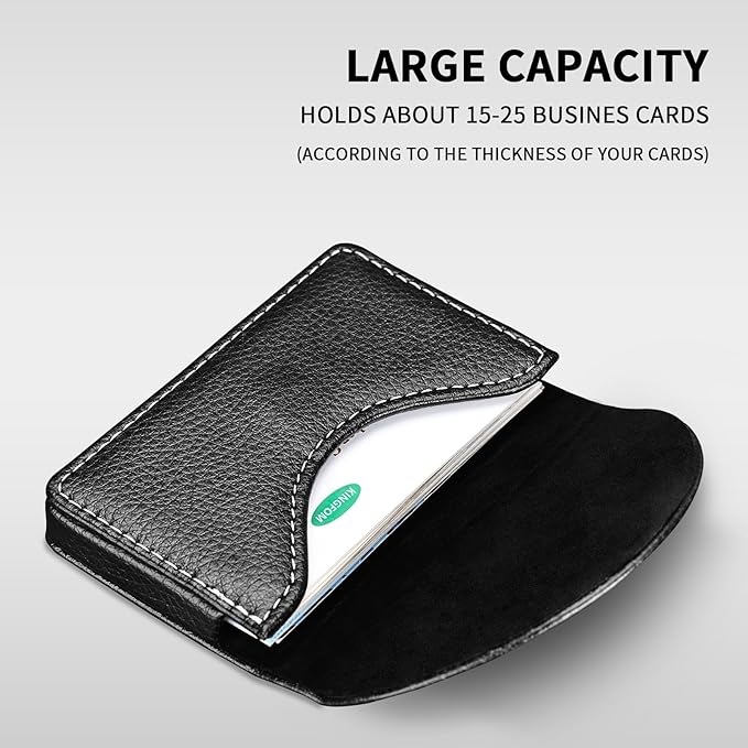 KINGFOM T31-6PCS/SET Office Desktop Decor Organizer Supplies Set PU Leather Remote Control Collection Holder, Pencil Box, Business Card Holder, Mouse Pad, Sticky Notes Paper and Dispenser