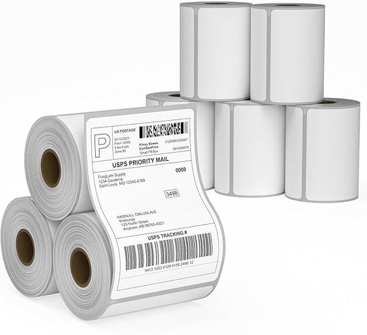 8 Rolls 4XL Labels 4"x6" Direct Thermal Shipping Label Compatible with LabelWriter 4XL 1744907 Thermal Postage Labels, 220 Labels/Roll
