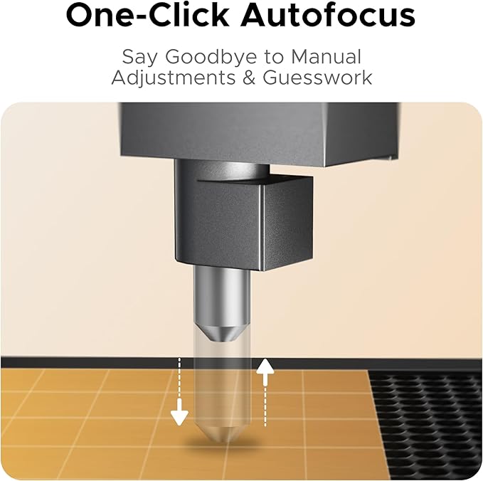 OMTech 55W Polar Lite, Desktop CO2 Laser Engraver and Cutter, 20"x12" Compact Laser Engraving Machine with Built-in Exhaust Fans & 0.5gal Water Tank, Laser Cutting Machine for Wood Acrylic Glass More