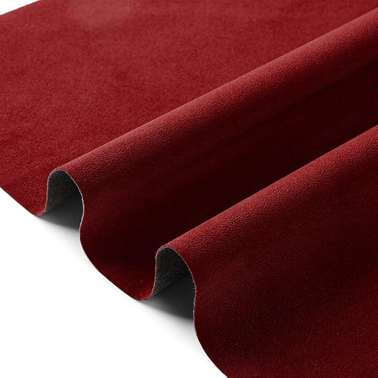 Self Adhesive Grain Velvet Flocking Self Adhesive Felt Fabric, Peel and Stick Velvet Wallpaper Soft Velvet Drawer Liner Velvet Lining for Jewelry Drawer Box Dresser Cabinets Shelve 14.1" x 117"