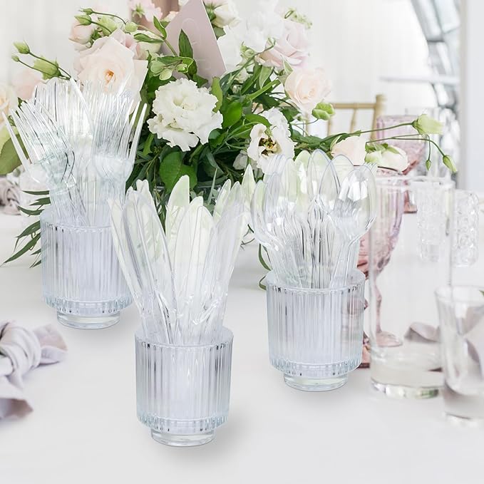 SACATR 3000 Count Plastic Forks Bulk - Plastic Silverware Forks Heavy Duty, BPA-Free, Heat Resistant, Suitable for Family Gatherings, Outdoor Events, Commercial Catering