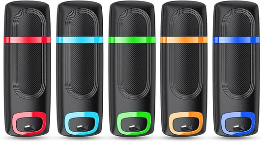 RAOYI 5 Pack 32GB Flash Drive, USB 3.0 High Speed Memory Stick Thumb Drive Jump Drive Zip Drive for Data Storage and Backup (Multicolor)