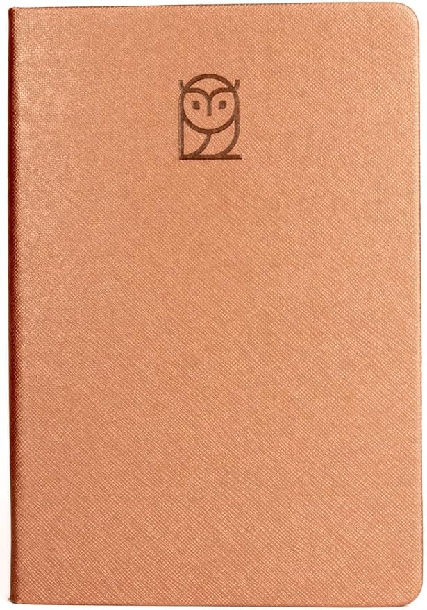 Undated Daily Planner – 6-Month A5 Productivity Organizer with Full Page Per Day, Hourly Schedule, Goal Setting, Habit Tracker, Weekly & Monthly Pages – Hardcover Time Management Notebook (Rose Gold)