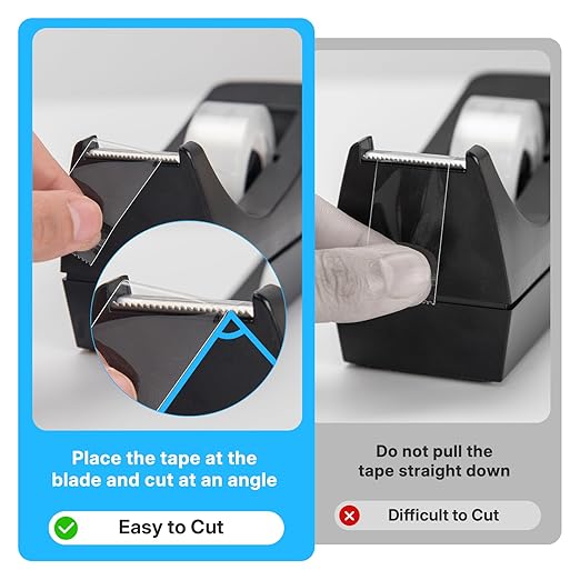 OWLKELA 36 Rolls Transparent Tape Refills, Clear Tape, All-Purpose Transparent Glossy Tape for Office, Home, School