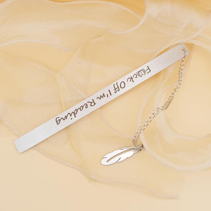 Book Lovers Gifts Funny Bookmark for Women Men Birthday Reading Gifts for Readers Writers Friends Coworkers Christmas Stocking Stuffers for Boys Girls Teens Graduation Gift for Students Bookworms